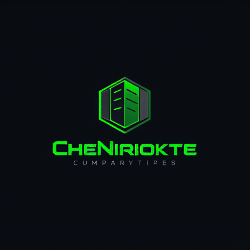 AI Design for I want the logo to be designed in a way that shows the audience that it is related to computer and network repairs, hardware and software. The colors used in the logo should be green and gray.