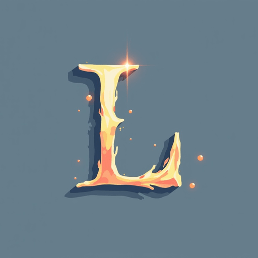 AI Design for change the letter to L