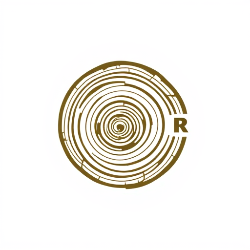 AI Design for Have the entire logo be a representation of “Tree Rings”.Ideally there is a representation of the numbers 4 (some trees are harvested after 4 years) and 7 (thats when most are harvested). For example, the O could have 3 rings - the L would be the fourth ring. When going to the right, the Letter R,I,E,N are another 4 rings - so that would be 3+4 =7.