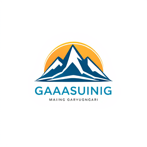 AI Design for Buat logo organisasi mahasiswa daerah pegunungan dua gunung