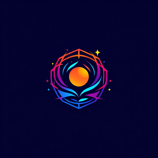 AI Design for Design a logo for Facebook page profile photo colourful; (Information Galaxy)
