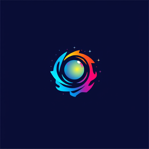 AI Design for Design a logo for Facebook page profile photo colourful; (Information Galaxy)