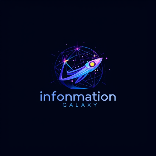 AI Design for Design a cover image for Facebook page name; Information Galaxy