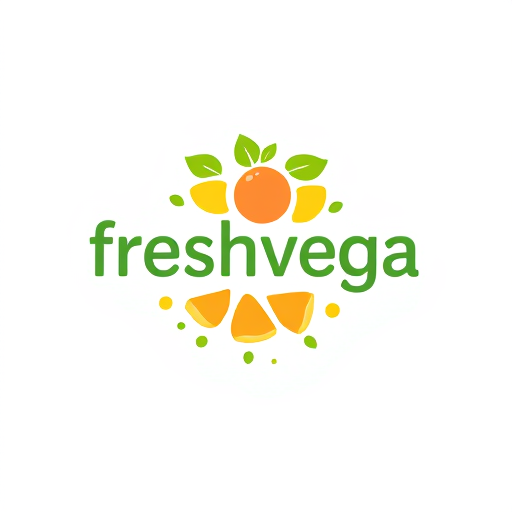 AI Design for freshvega symbolizes freshness, vitality, and high quality.Reflects products that are pure, natural, and unprocessed.Evokes feelings of health, energy, and cleanliness.