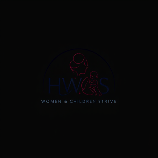 AI Design for create a logo for Business Name “Helping Women Children Strive”, Business Description “Social action non-profit. Helping underserved communities to succeed in shelter, work, education focusing on women and children.”, Target Audience or Customers i want to target “Underserved women and children”, idea or concept of how i want logo to be designed “Would like the intials HWCS in a semi-circle with hands holding a women holding a child something like this”, font style “bold”, Color “Black”.