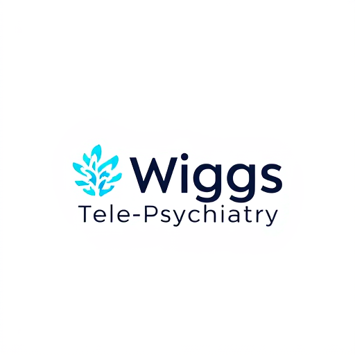 AI Design for Create na logo for Business Name “Wiggs Tele-Psychiatry”, Business Nature / Industry “health care and physician”, Business Description “Tele-Psychiatry”, Specific type of color i would want to see in my Logo “Black and shades of Blue”