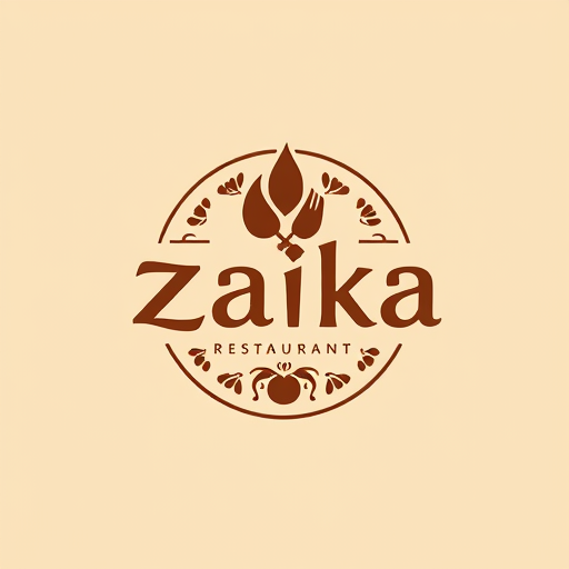 AI Design for zaika restaurant logo
