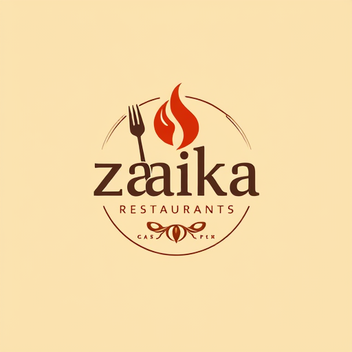 AI Design for zaika restaurant logo