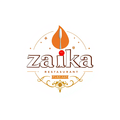 AI Design for zaika restaurant logo