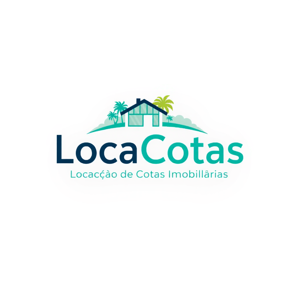 AI Design for and website that rents rooms on resorts called "LocaCotas", "Locação de Cotas Imobiliárias"