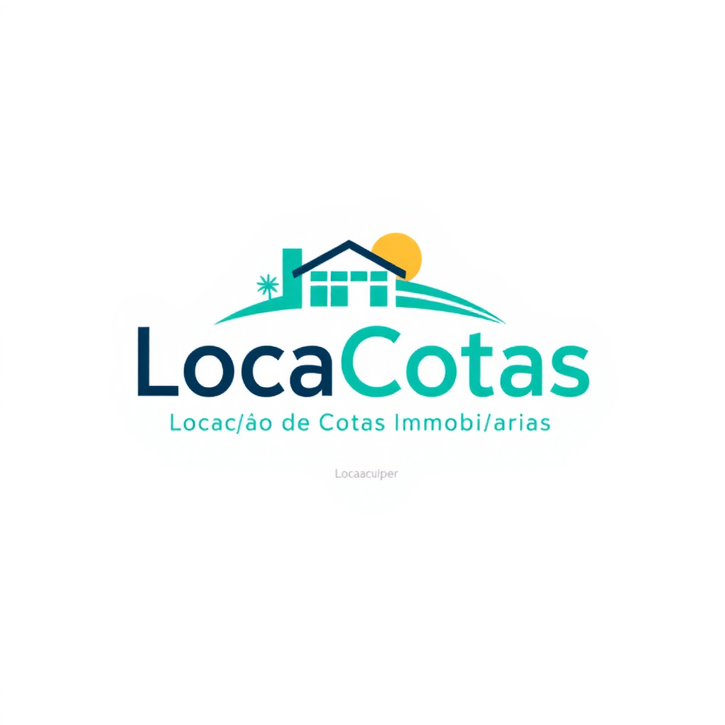 AI Design for and website that rents rooms on resorts called "LocaCotas", "Locação de Cotas Imobiliárias"