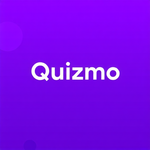 AI Design for Design a logo for a trivia game called Quizmo. The app features users competing in knowledge-based challenges, earning points, and climbing a leaderboard. At the end of each sprint, the top player wins a real cash prize. The logo should use the Clash Grotesk typeface for the word ‘Quizmo,’ with a modern and bold style. Use a vibrant purple color palette, incorporating gradients or complementary shades to convey excitement. Highlight the concept of real money rewards subtly, perhaps by integrating a money symbol or dollar sign in the design. The style should be clean, minimalist, and visually striking, optimized for high visibility on iOS devices.