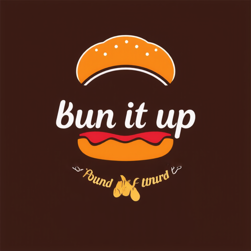 AI Design for So iam going to be selling different kinds of fillings inside a pav bun Like the pictures I've sent you The concept is street food but with a modern elegant touch The color themes should be vibrant plus classy And the vibe am looking for is fun, energetic, vibrant, street food, fusion. am using indian pav but it will have flavours from around the world inside that indian bun the name is bun it up
