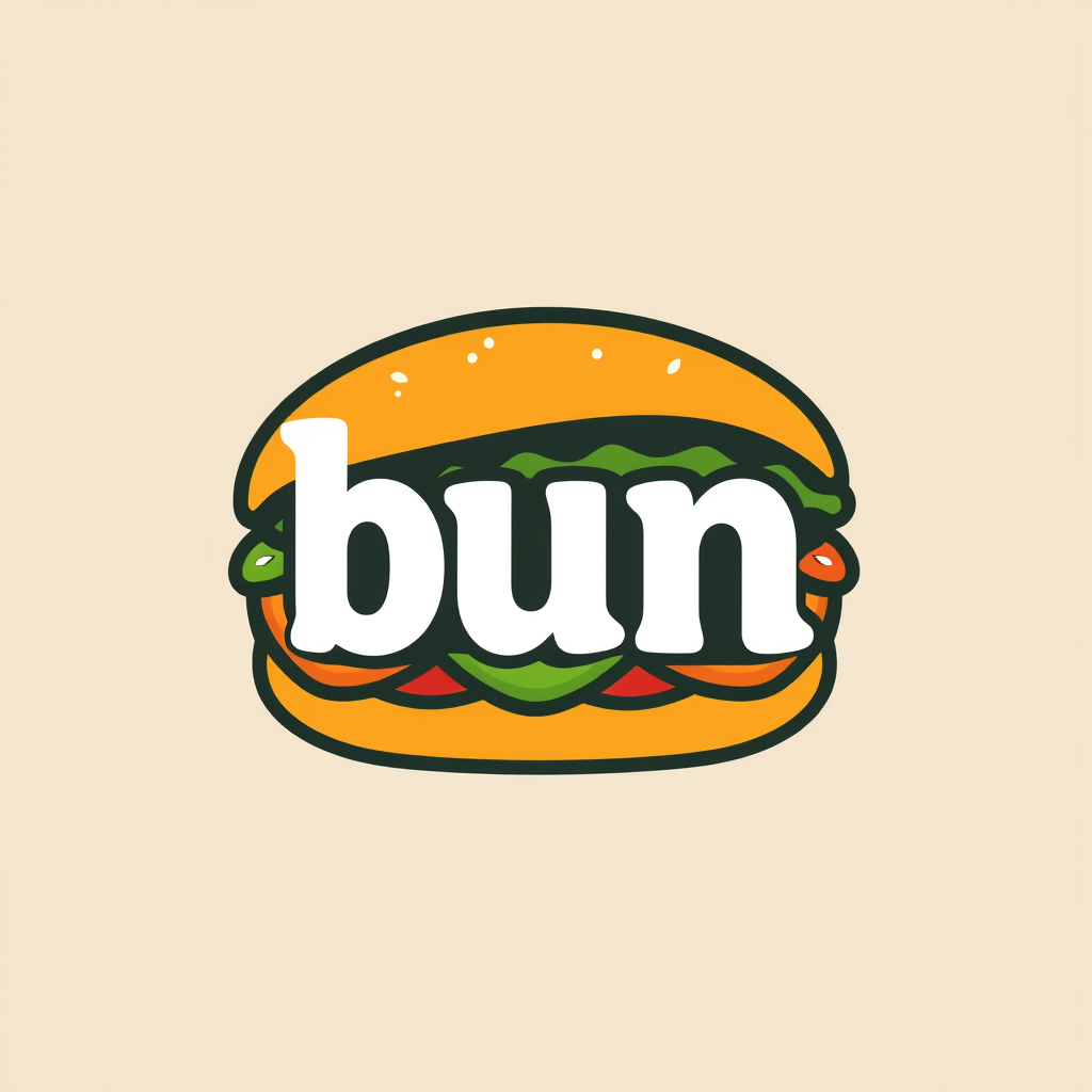 AI Design for So iam going to be selling different kinds of fillings inside a pav bun Like the pictures I've sent you The concept is street food but with a modern elegant touch The color themes should be vibrant plus classy And the vibe am looking for is fun, energetic, vibrant, street food, fusion. am using indian pav but it will have flavours from around the world inside that indian bun the name is bun it up