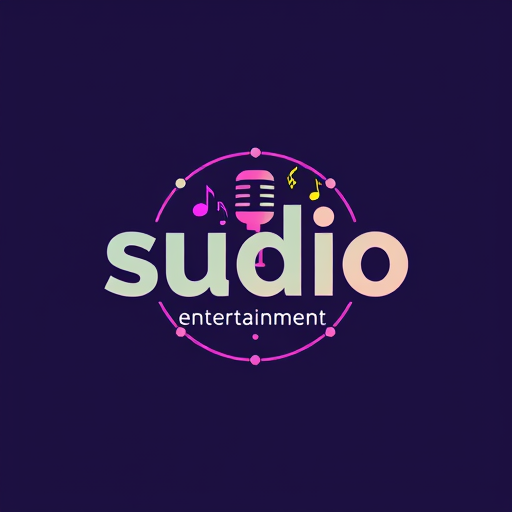 AI Design for pastel entertainment for sudio (simple colors)