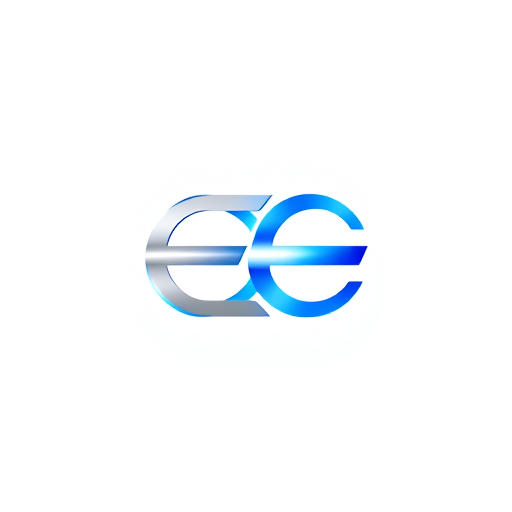 AI Design for Design a sleek, modern logo where the two 'E's are artistically fused into one continuous, fluid shape. The 'E's should be intertwined in a way that forms a new, abstract symbol—almost like a fusion of geometric and organic shapes. Imagine the 'E's being merged with curves, lines, or angles that form a sophisticated, cohesive whole, without clear boundaries between them. This design should evoke a sense of movement, transformation, and innovation. Use a bold color scheme with gradients or metallic effects like silver, electric blue, or even a striking neon shade to make the logo stand out. The final result should be minimalistic but visually impactful, making the 'EE' feel like a symbol of cutting-edge technology and modern elegance.