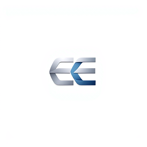 AI Design for Create a modern and sleek logo design that features the letters 'EE' in a creative, merged style. The two E's should be intertwined or overlapping in a harmonious and visually striking way. Use bold, contemporary fonts and a minimalist color palette—perhaps metallic tones like silver, gold, or a clean, professional blue. The design should convey innovation and professionalism, with sharp lines and smooth curves blending together to form the 'EE' in a seamless manner. The overall effect should feel balanced, strong, and dynamic, suitable for a corporate or tech brand."