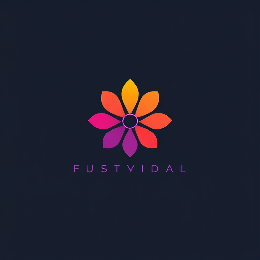 AI Design for HE logo in flower typ