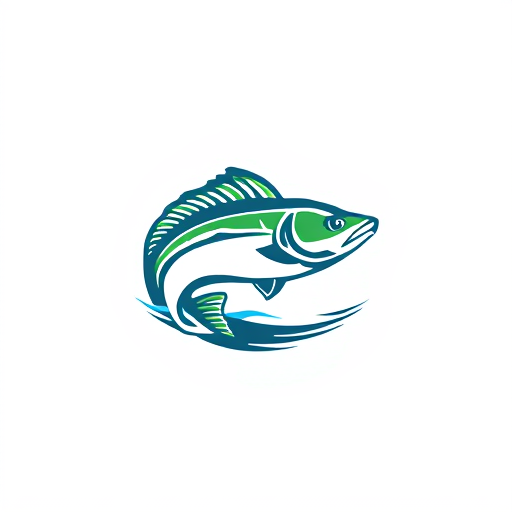 AI Design for logo fishing