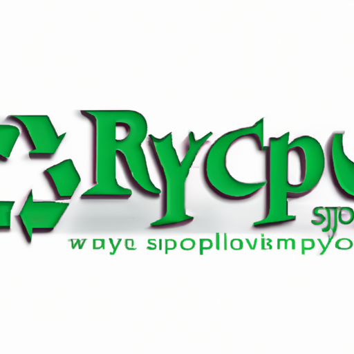 AI Design for Create a typography-based logo for 'SCRAPWAY RECYCLER' with a distinctive, scrap-inspired design. Arrange the letters in a creative and unique way to reflect the theme of recycling. The overall style should convey an industrial and eco-friendly vibe. Use earthy tones such as greens, browns, and metallic shades to emphasize the recycling and sustainability concept.