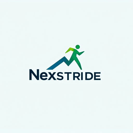 AI Design for Font and Style:Use a modern, sans-serif font for "Nex" to give it a futuristic and clean look.For "stride," choose a dynamic font that suggests movement, with slightly italicized or slanted characters to give the impression of forward motion."Elevate" can be in a sleek, minimal font, placed beneath or alongside "Nexstride" to signify upliftment and support.Visual Elements:Incorporate a subtle, upward arrow or diagonal line that starts under or near the "s" in "stride," extending forward and upward, symbolizing growth and forward motion.You could also use a figure or abstract shape taking a step, positioned near or integrated into the "d" in "stride" to emphasize the concept of stepping forward.Color Scheme:Use a gradient from a deep, trustworthy blue (for "Nex") to a vibrant green or teal (for "stride"), symbolizing progress and innovation."Elevate" can be in a lighter shade or a neutral grey, keeping it understated but impactful.Icon:Consider incorporating a minimalistic, upward-tilted arrow or a stylized staircase that complements the typography. This icon could also be used standalone for smaller branding needs like social media avatars or app icons.