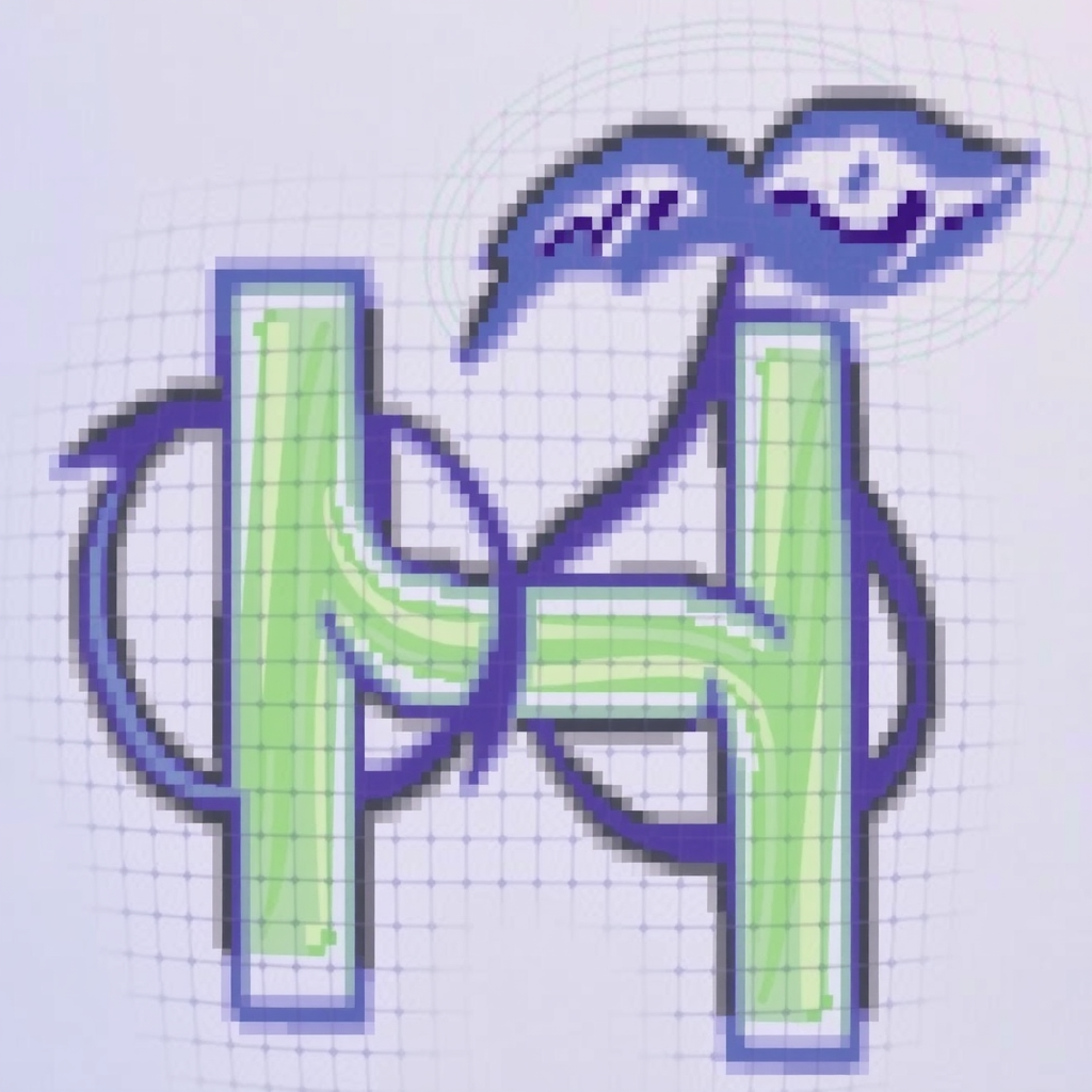 AI Design for infinity & leaf & H