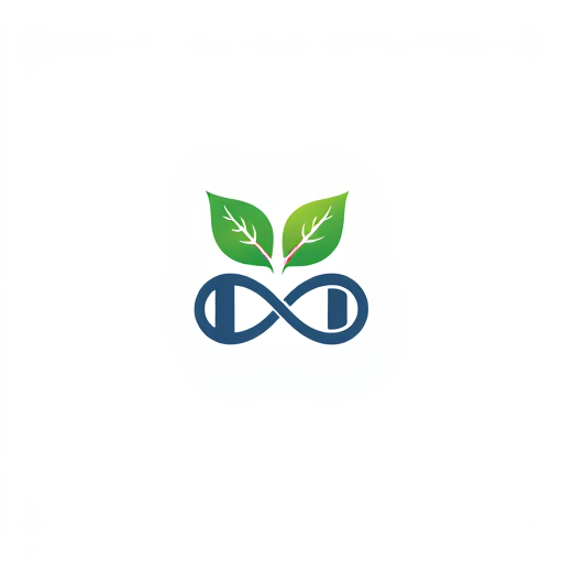 AI Design for A logo with 2 leaf & H letter & infinity icon