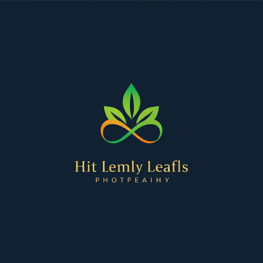 AI Design for infinity & leaf & H