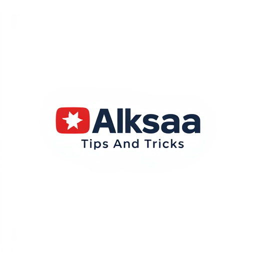 AI Design for Create a YouTube channel logo channel name is ( Aksaa Tips And Tricks )