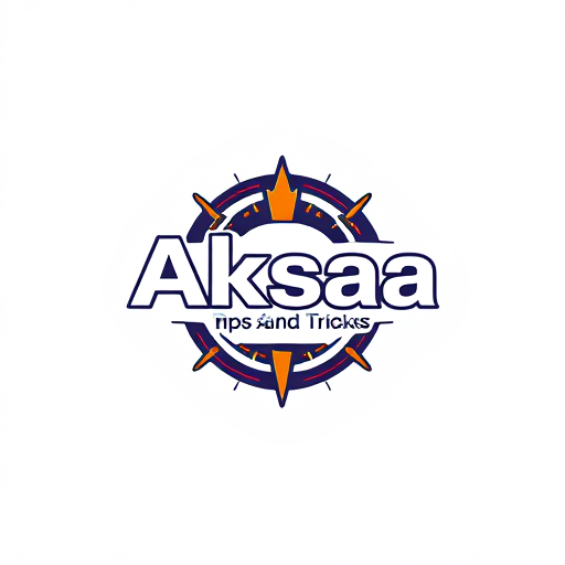 AI Design for Create eye catchy and stylish logo for YouTube channel Channel name is ( Aksaa Tips And Tricks )