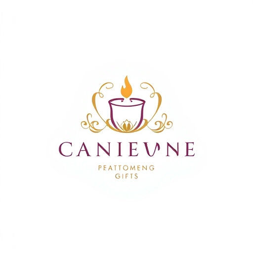 AI Design for brand which sells candle, designer candle, fragrance candle, crystal, spiritual needs, gift and logo should reflect luxary and it should be classy