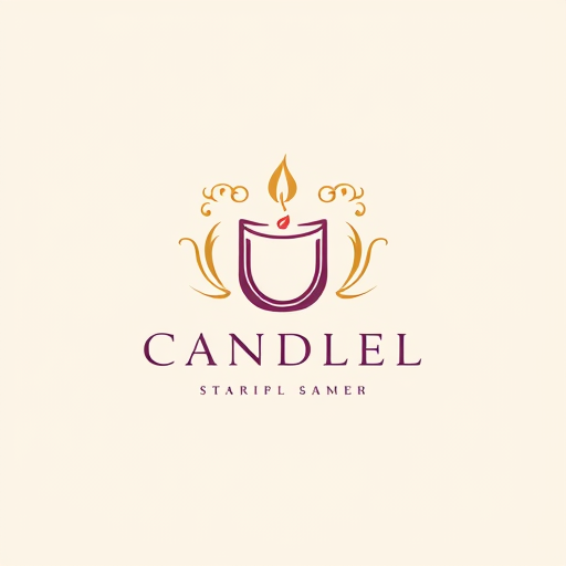 AI Design for brand which sells candle, designer candle, fragrance candle, crystal, spiritual needs, gift and logo should reflect luxary and it should be classy