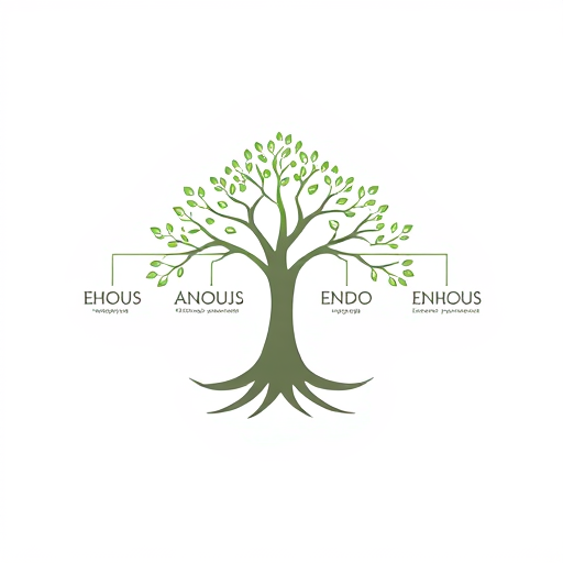 AI Design for Family tree with exogamous and endogamous marriages 