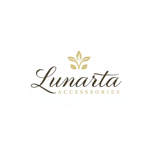 AI Design for accessories, simple, natural with the name "Lunarta" elegant, graceful 