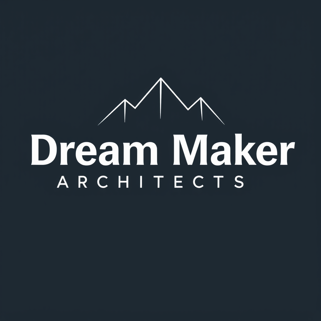 AI Design for Write Dream Maker Architects in this font