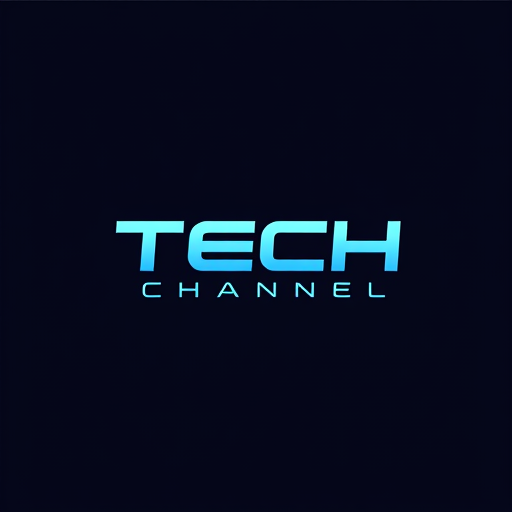 Professional logo design. Tech channel logo name with pommy tech