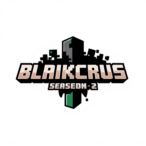 AI Design for Make Minecraft design about BLACKCRUS SEASON 2