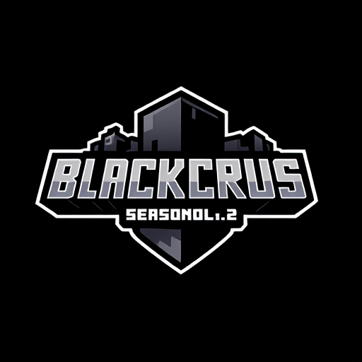 AI Design for Make Minecraft design and background about BLACKCRUS SEASON 2