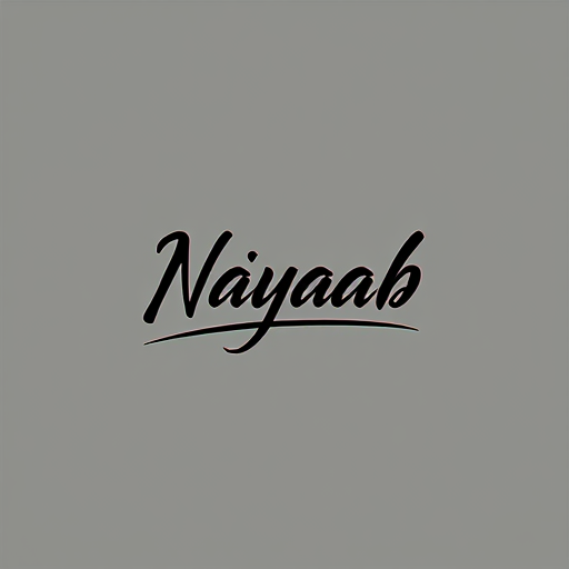 AI Design for Design a logo for Nayaab Syaahiwala, a lyricist celebrated for his unique writing style that blends poetic depth with the dynamic energy of rap. The logo should exude creativity, individuality, and timeless appeal, serving as the cornerstone for his customized merchandise line. Focus on a clean, modern aesthetic that incorporates subtle calligraphic or ink-inspired elements to symbolize his name ('Syaahiwala,' meaning 'inkman') and his artistic essence. The design should be versatile, bold, and iconic, capable of resonating with a diverse audience while reflecting his artistic ethos and personal brand