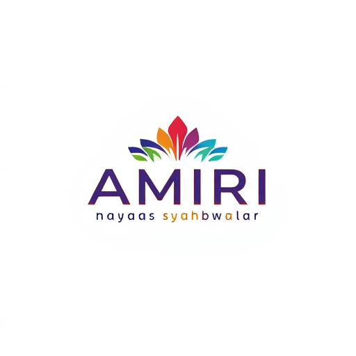 AI Design for Generate a logo like AMIRI for Nayaab Syaahiwala
