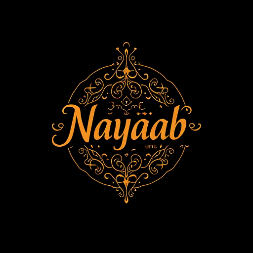 AI Design for "Craft a logo that embodies the essence of Nayaab Syaahiwala, a lyricist whose words flow like rare ink, blending poetry and rap with unmatched finesse. The design should reflect his artistry—bold yet intricate, modern yet deeply rooted in tradition. Incorporate elements that signify creativity, individuality, and the power of the written word. Think calligraphic strokes, urban aesthetics, and a touch of mystique, all coming together to create a symbol as unique as his name and craft. This logo will represent his identity and resonate with his audience through customized merchandise