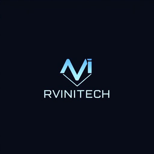 AI Design for Design a logi for YouTube ai tech channel name AI VINIT TECH