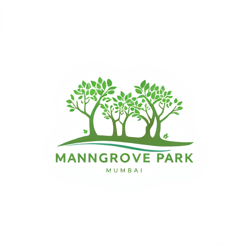 Professional logo design. design logo for Gorai Mangrove Park. information - 🌿 Gorai Mangrove Park, Mumbai📍 Location:Situated in Gorai, a coastal suburb of North Mumbai, Maharashtra.Located near Gorai Jetty and close to EsselWorld and Global Vipassana Pagoda.🎯 Purpose:Conserve mangrove ecosystemsEducate the public about the importance of coastal biodiversityPromote eco-tourism and environmental awareness🌱 Key Features:Mangrove Boardwalk / Nature Trail:A wooden walkway built over the mangrove swamp, allowing visitors to explore the ecosystem without disturbing it.Signage and boards provide information about mangrove species, birdlife, and coastal ecology.Birdwatching Zones:Home to various resident and migratory birds such as herons, egrets, and kingfishers.Eco-Education Activities:Workshops, awareness drives, and student visits to learn about climate resilience, carbon storage, and biodiversity.Community Involvement:Maintained with the support of local communities, environmentalists, and BMC (Brihanmumbai Municipal Corporation).Helps raise awareness among locals about mangrove protection and waste reduction.🌊 Why Mangroves Matter:Act as natural barriers against coastal erosion, tsunamis, and storms.Absorb carbon dioxide, fighting climate change.Provide nurseries for fish and marine life.Improve water quality and prevent land degradation.🏅 Impact:A rare example of a mangrove park in an urban setting.Encourages eco-consciousness among Mumbai residents and tourists.Acts as a model for other coastal cities facing environmental degradation.