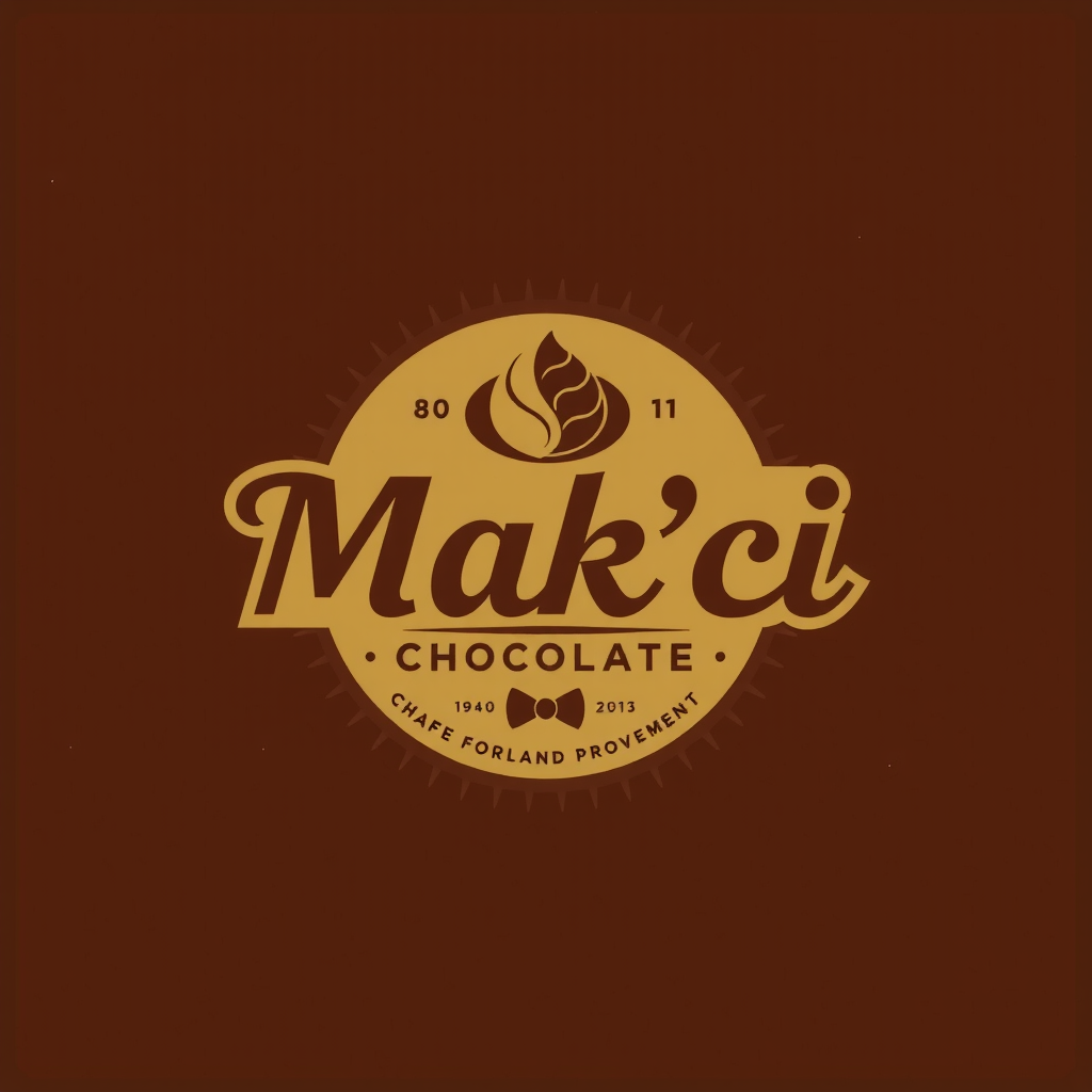 AI Design for Chocolate Dubai Mak'ci