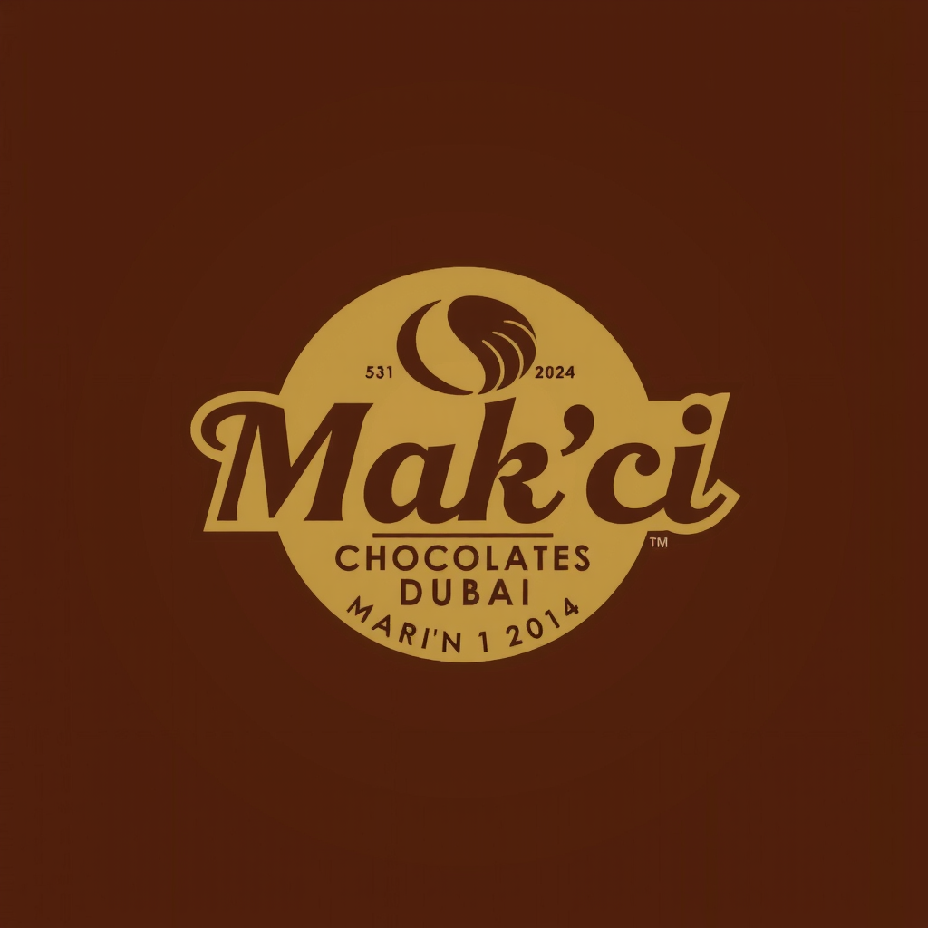 AI Design for Chocolate Dubai Mak'ci