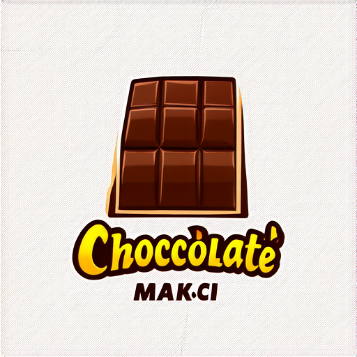 AI Design for Logos aesthetic detait to produk chocolate Dubai to name chocolate Dubai Mak'ci