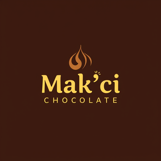 AI Design for Dubai Mak'ci Chocolate Logo