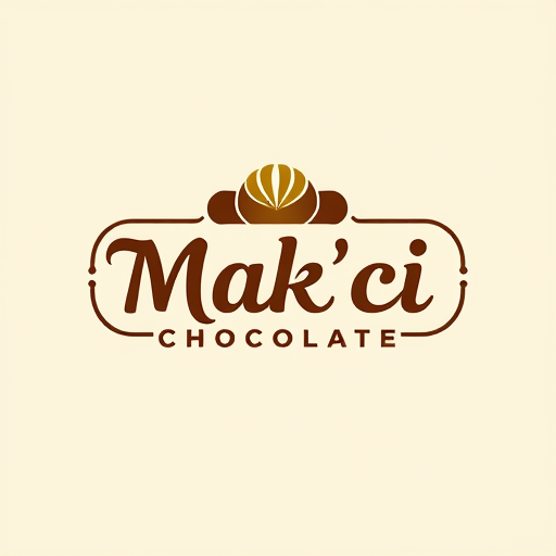 AI Design for Dubai Mak'ci Chocolate Logo