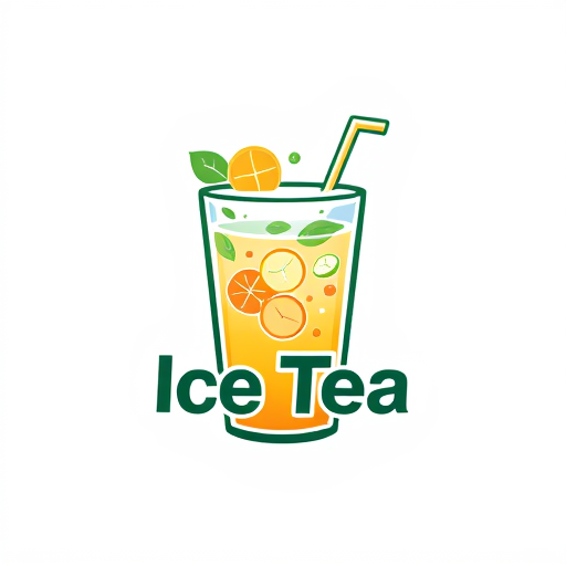 AI Design for Logo ice tea