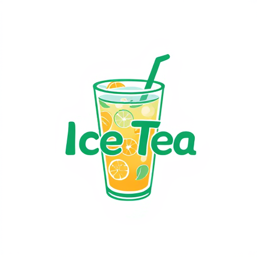 AI Design for Logo ice tea